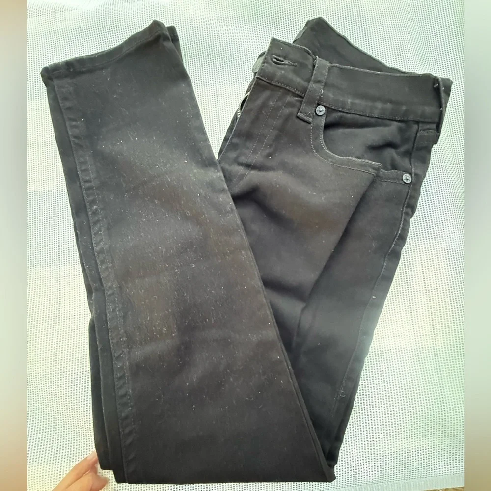 true Religion GENO Relaxed slim 32 Black Men’s Jeans stretchy